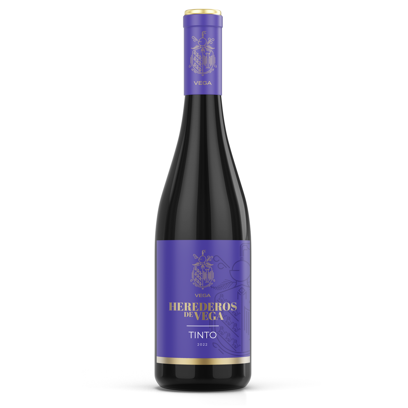 Botella de Vino (Tinto) - HEREDEROS DE VEGA